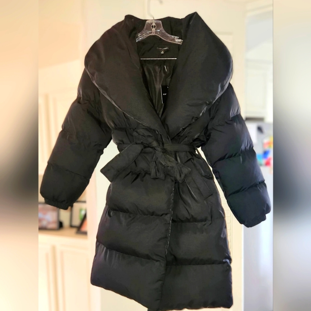 Oversized black jacket